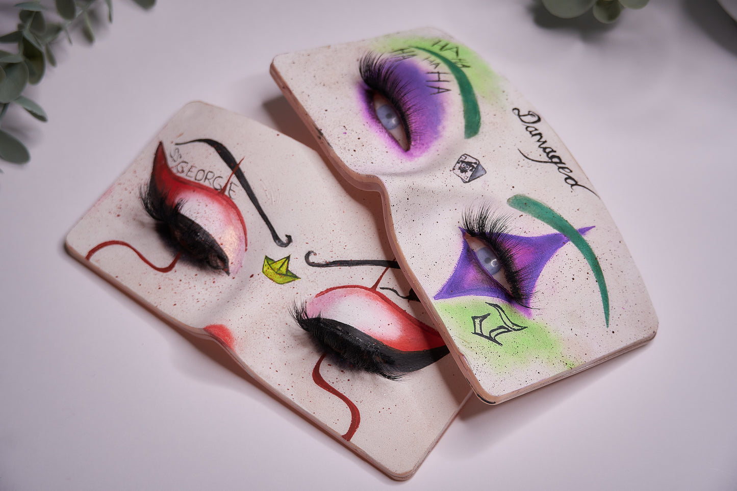 Make up Board - Augenfarbe Grün