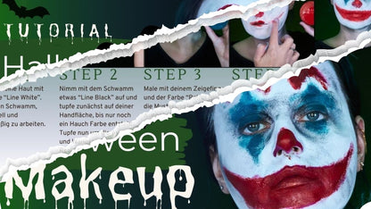 Joker - Halloween Facepaint Starter Set (45gr.)