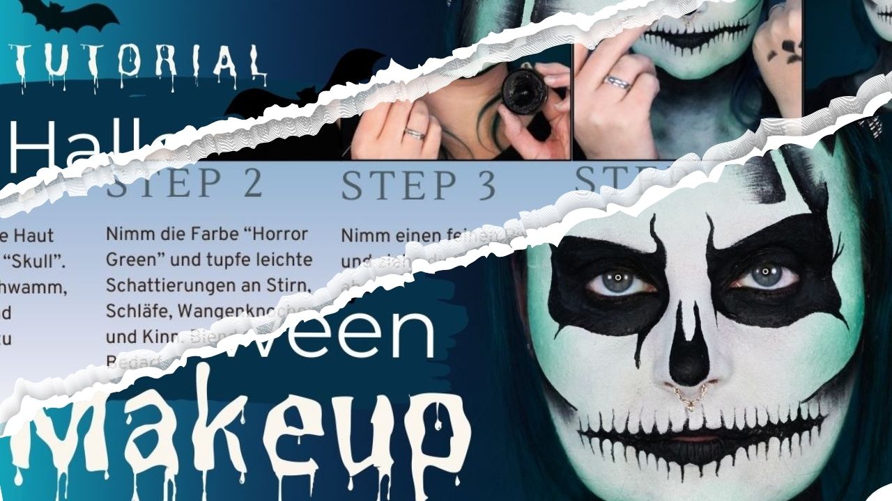 Skull - Halloween Facepaint Starter Set (45gr.)
